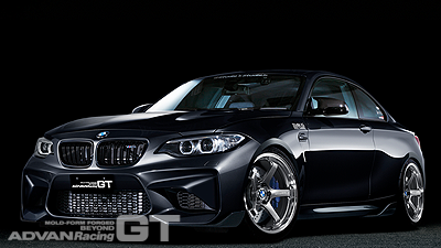 BMW M2 tuned by STUDIE<br>Machining & Racing Hyper Black