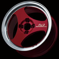MACHINING & RACING CANDY RED