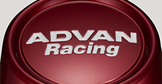 ADVAN Racing センターキャップ キャンデーレッド+白文字（CR）発売のご案内