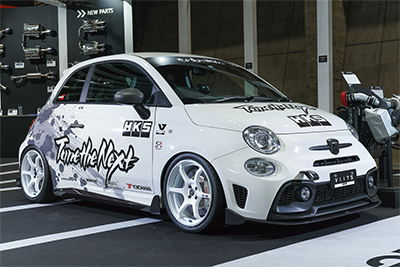 HKS VIITS ABARTH 595 TRACK DAY PACKAGE + ADVAN Racing RG-4