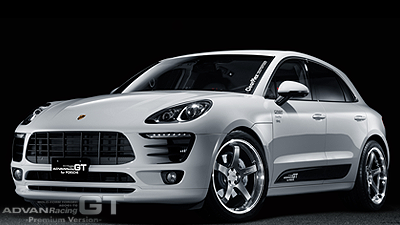 PORSCHE MACAN tuned by CREF MOTOR SPORT MACHINING & RACING HYPER BLACK 21inch