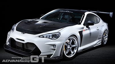 TOYOTA 86 tuned by ORIGINAL RUNDUCE<br>Machining & Racing Hyper Black