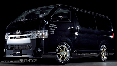 REGIUSACE tuned by Net'z TOYOTA YOKOHAMA<br>MACHINING & CHAMPAGNE GOLD