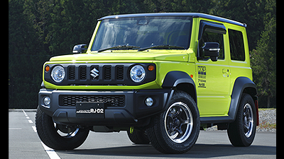 jimny SIERRA tuned by HKS<br>MACHINING & BLACK GUN METALLIC