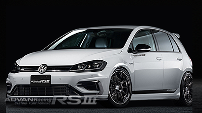 GOLF7.5R by ISHIKAWA ENGINEERING<br>Black Gun Metallic & Ring