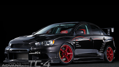 LANCER EVOLUTION X  tuned by ORIGINAL RUNDUCE<br>Racing Candy Red & Ring