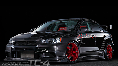 LANCER EVOLUTION X  tuned by ORIGINAL RUNDUCE<br>Racing Candy Red & Ring